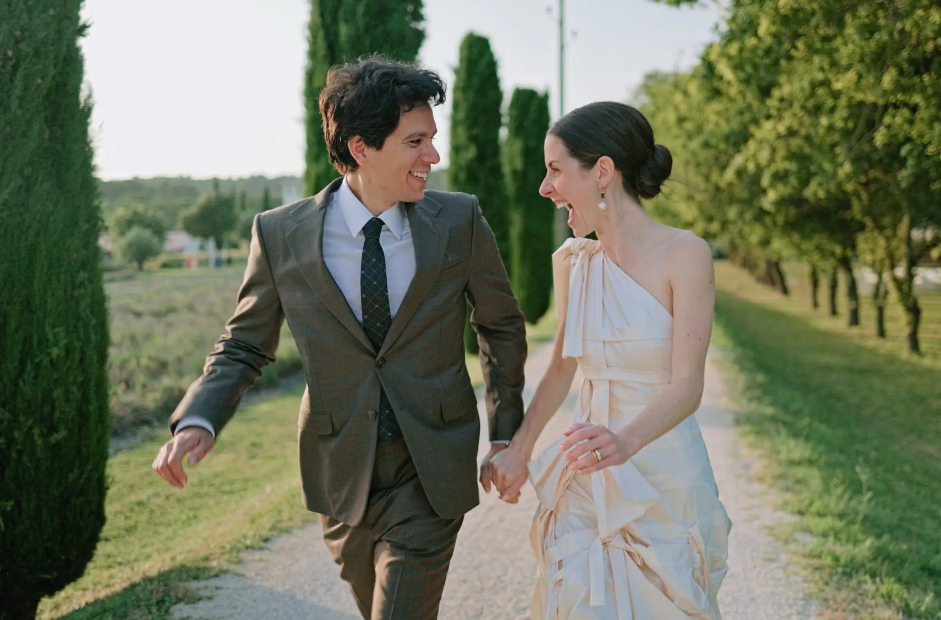 Marjorie & Joey celebrate their wedding at Domaines de Patras